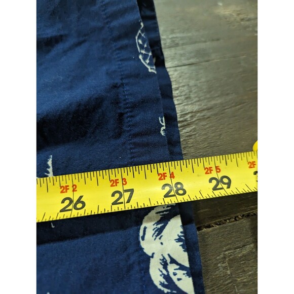 Kahala Hawaiian Aloha Rare Design Blue/White Short Sleeve Shirt Mens Size Large - Picture 9 of 9